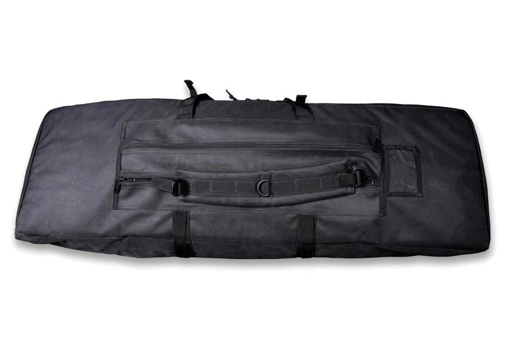🖤 VFT Pro Rifle Case Bag – Black | Dual Rifle + Handgun Storage | Heavy-Duty Tactical Gear Carrier